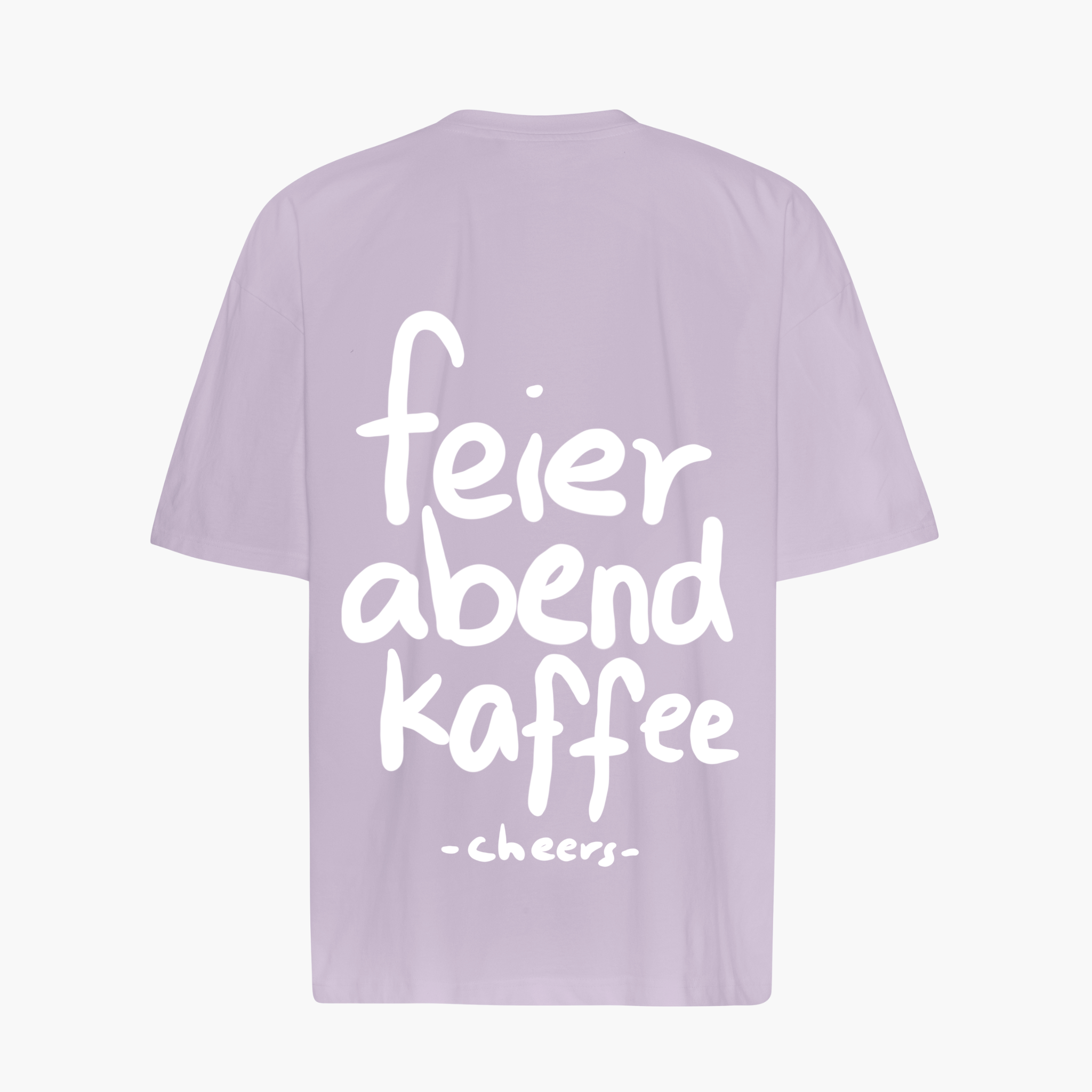 Oversize Shirt "Feierabendkaffee"