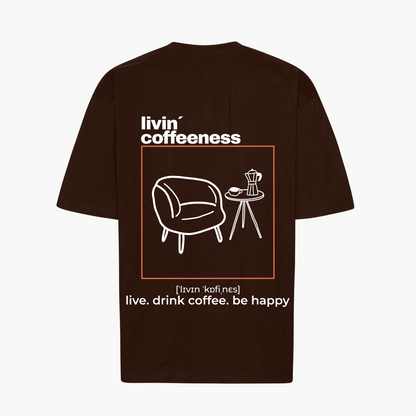 Unisex Oversize Shirt &quot;cozy coffee corner&quot;