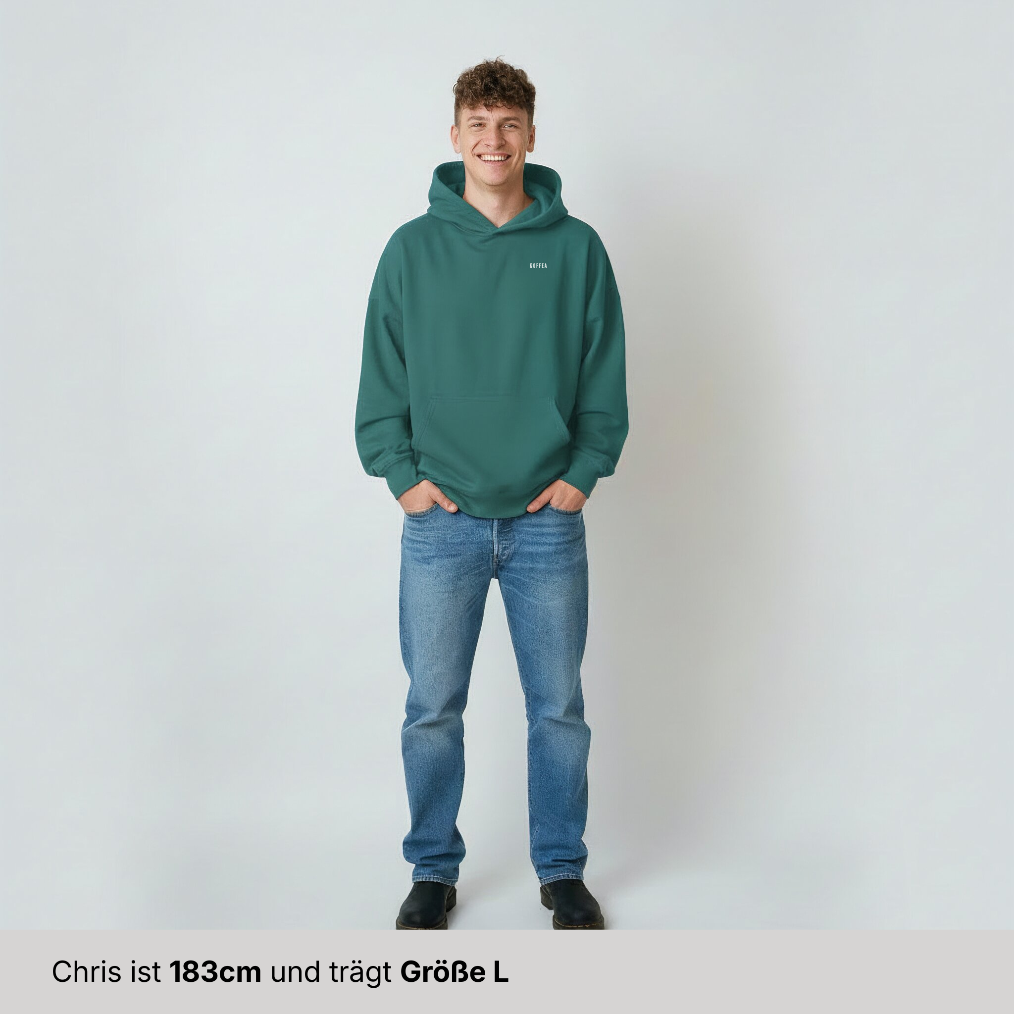 Oversize Hoodie "Therapy Espresso"