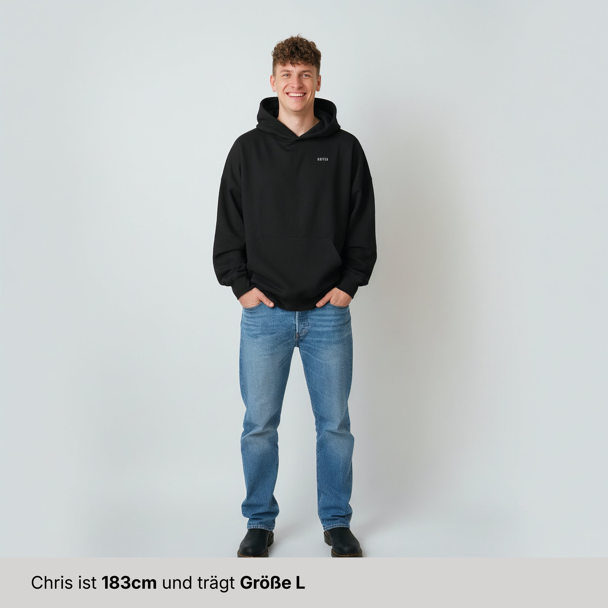 Oversize Hoodie "Mental Coffee Club"