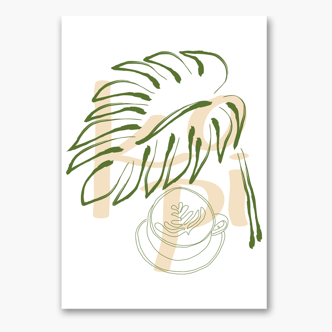 Poster &quot;Bali Kopi&quot;