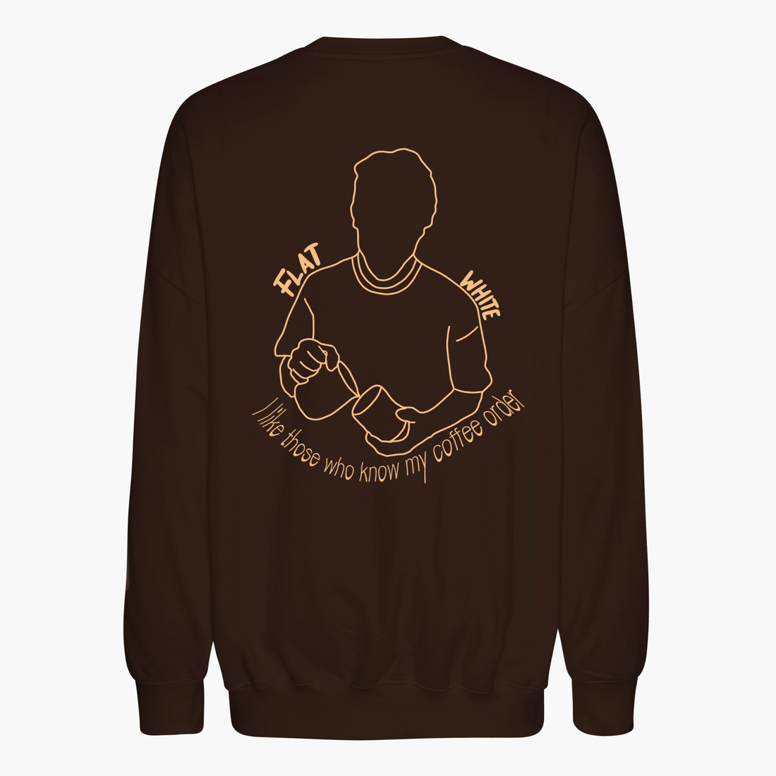 Oversize Sweatshirt "Flat White"