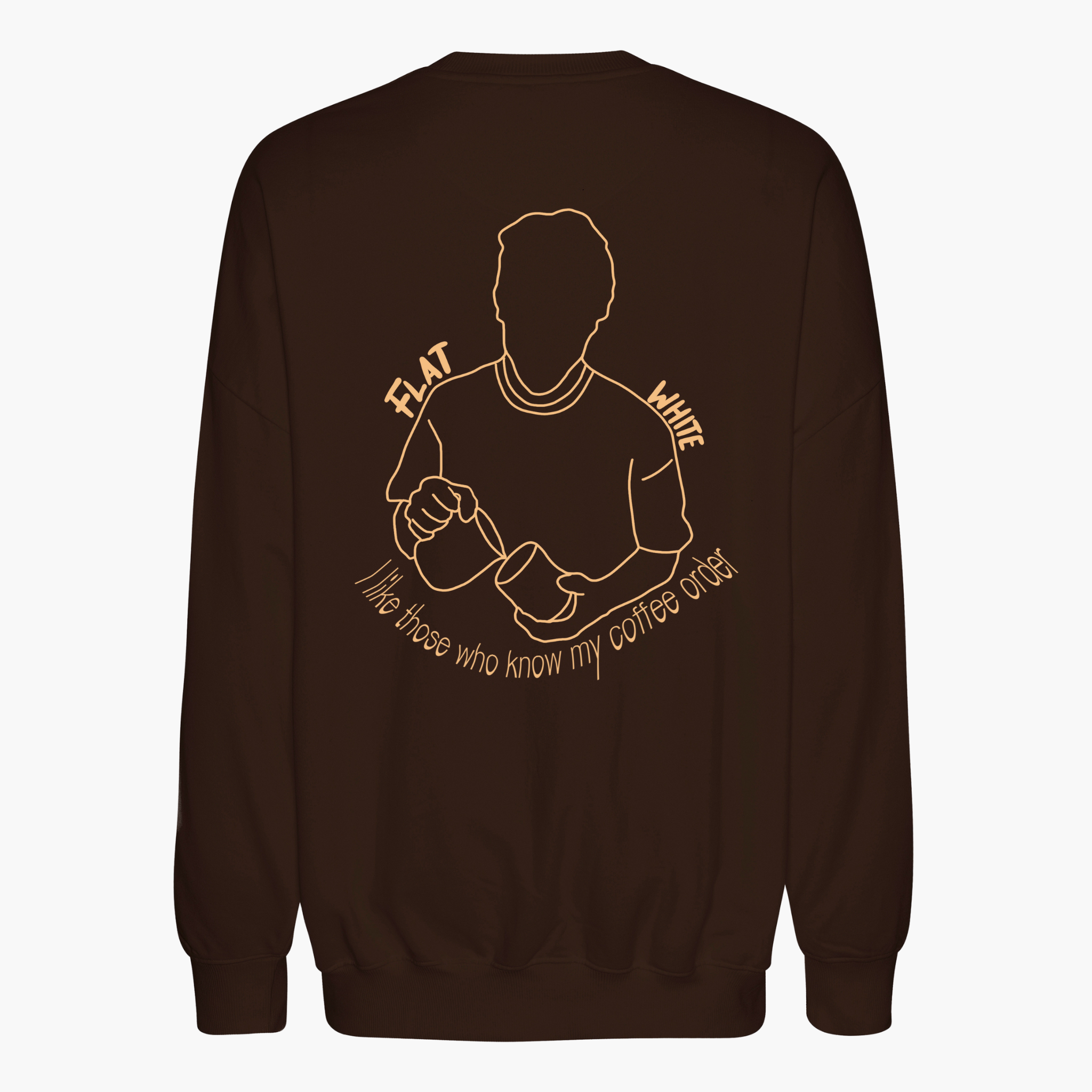 Oversize Sweatshirt "Flat White"