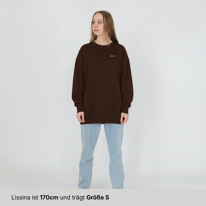 Oversize Sweatshirt "Flat White"