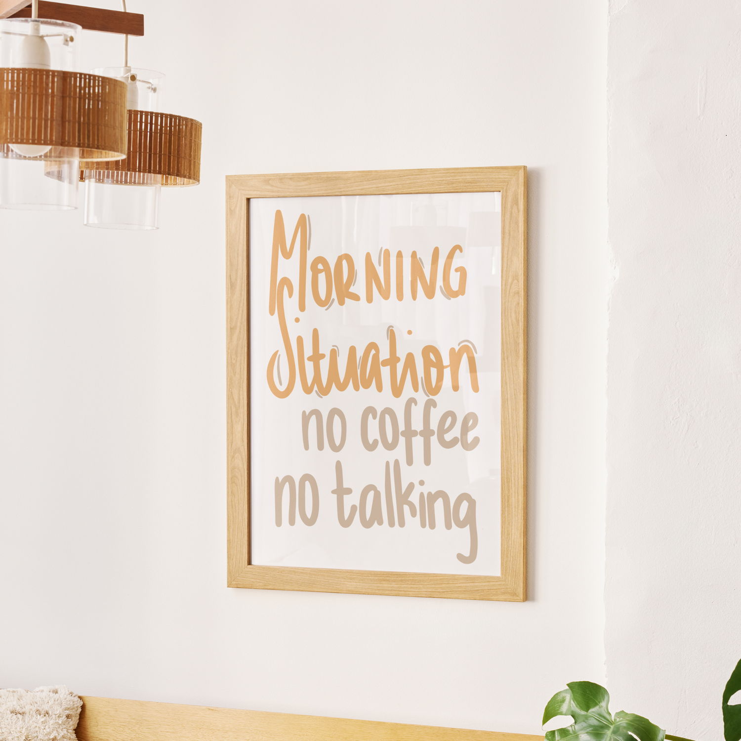 Poster &quot;Morning Situation&quot;