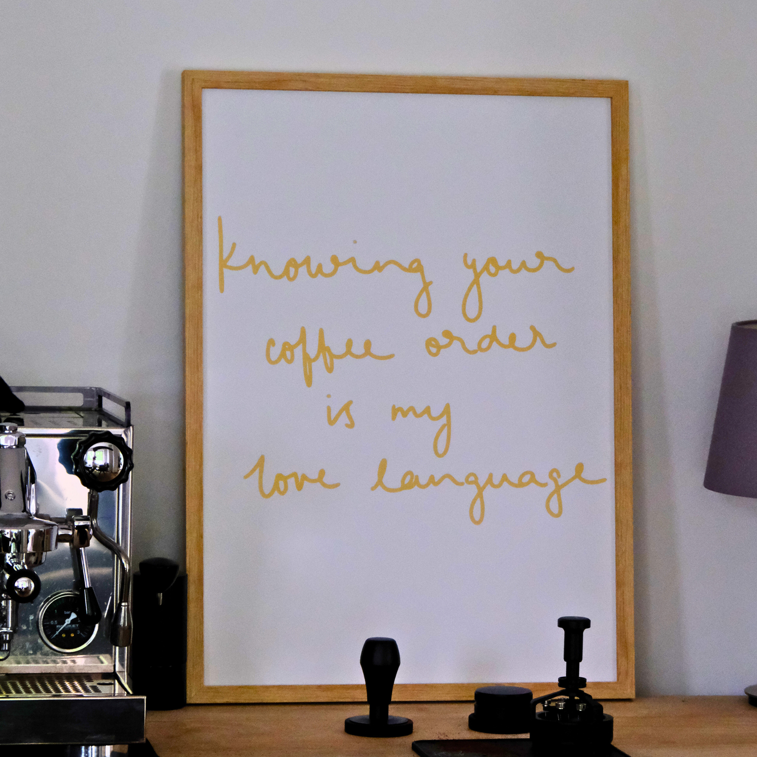 coffee order - Poster
