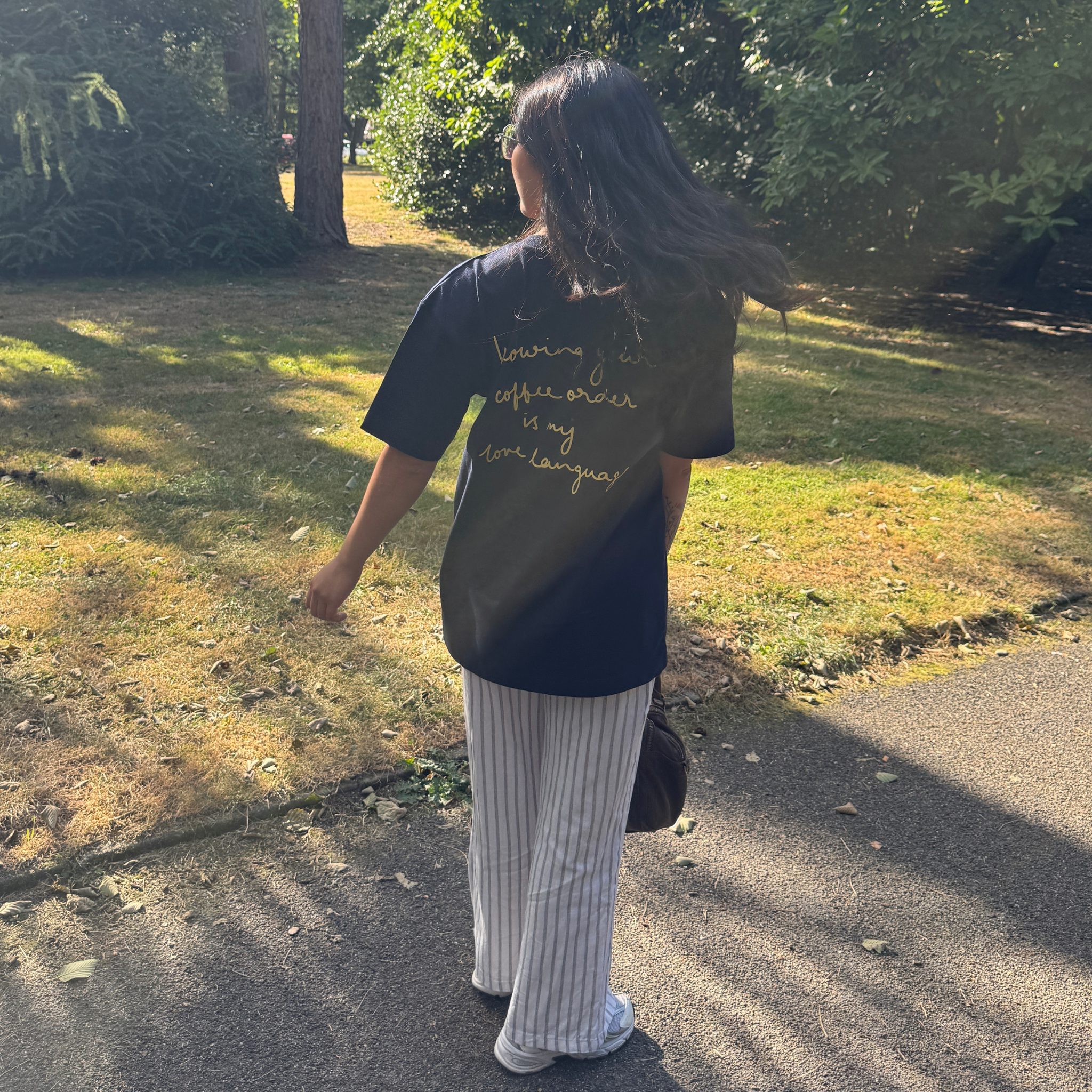 Unisex Oversize Shirt &quot;coffee order&quot;