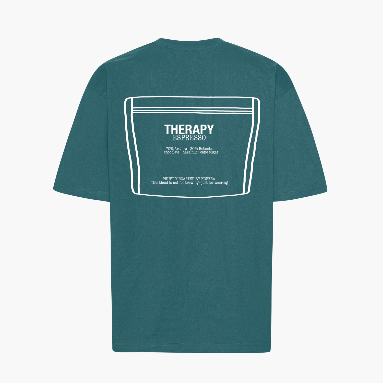 Unisex Oversize Shirt &quot;THERAPY ESPRESSO&quot;