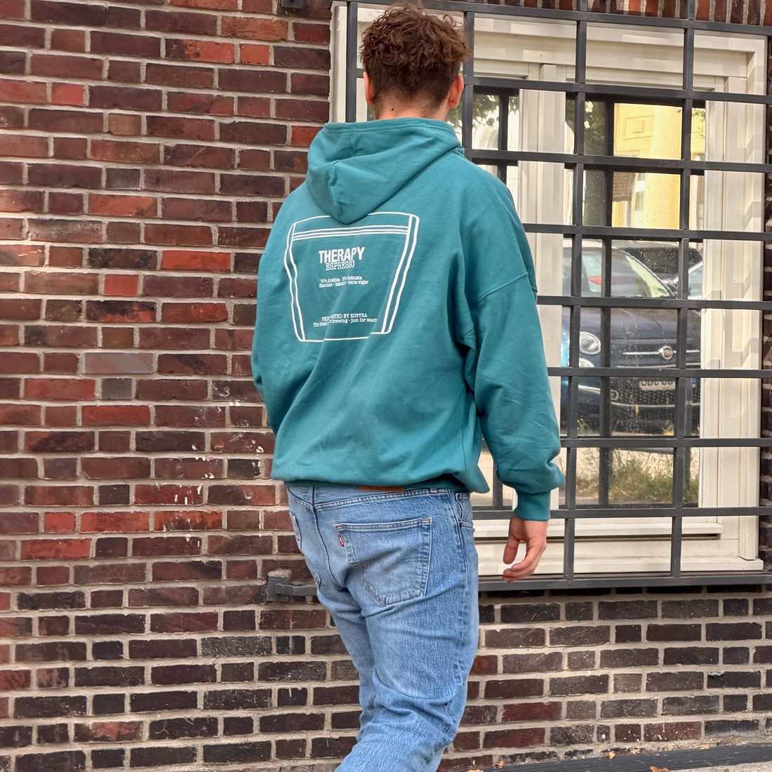 Oversize Hoodie "Therapy Espresso"