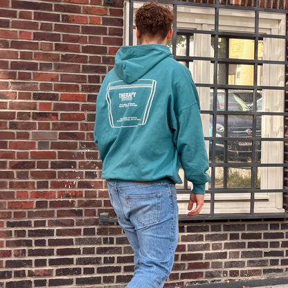 Unisex Oversize Hoodie &quot;THERAPY ESPRESSO&quot;