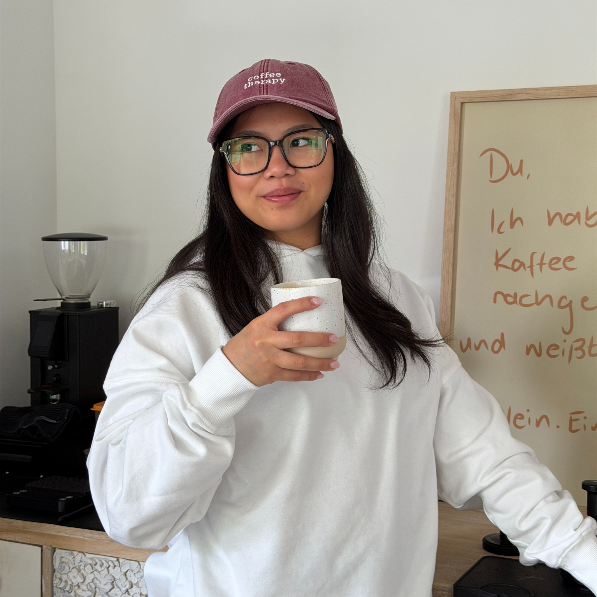 Cap &quot;COFFEE THERAPY&quot;