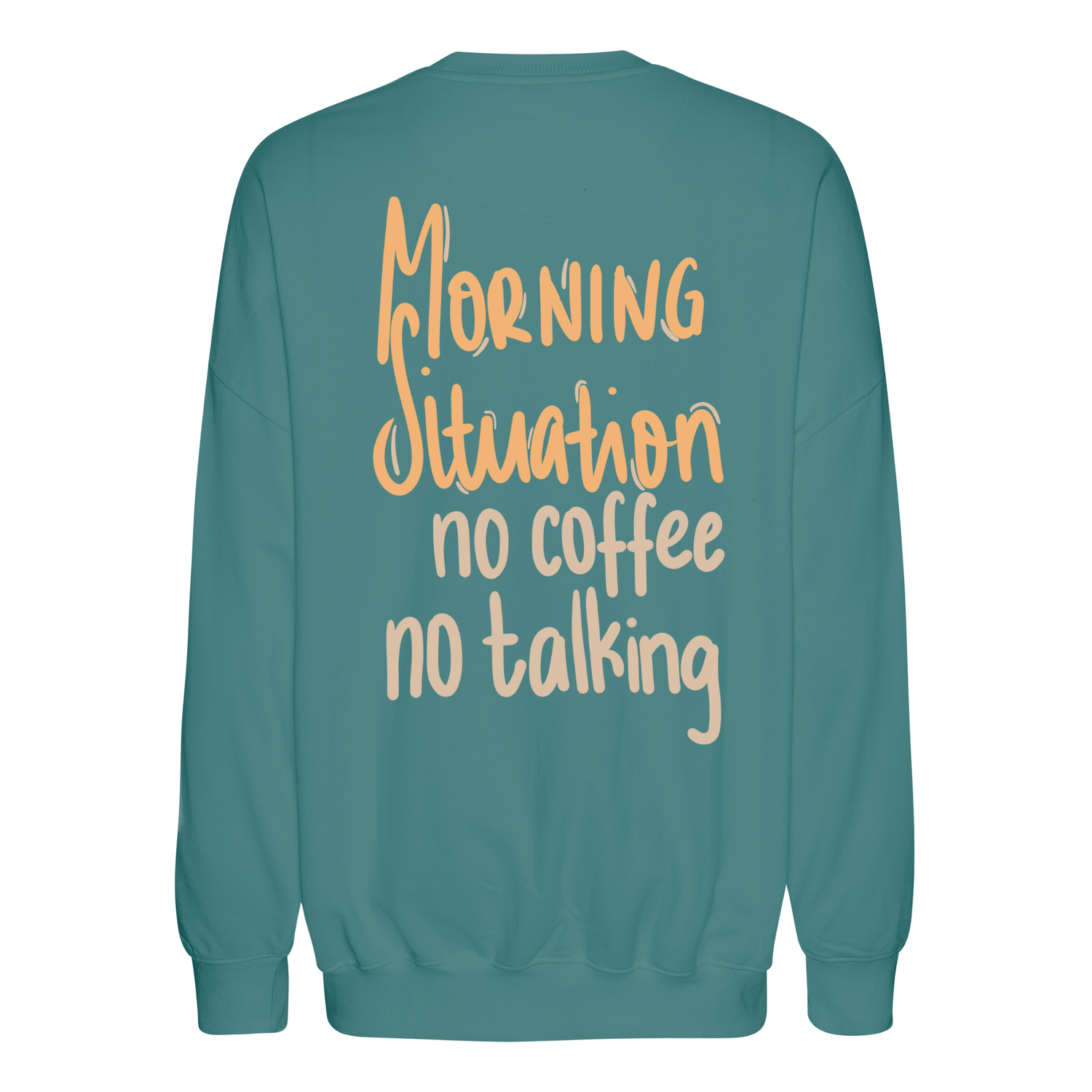 Unisex Oversize Sweatshirt &quot;Morning Situation&quot;