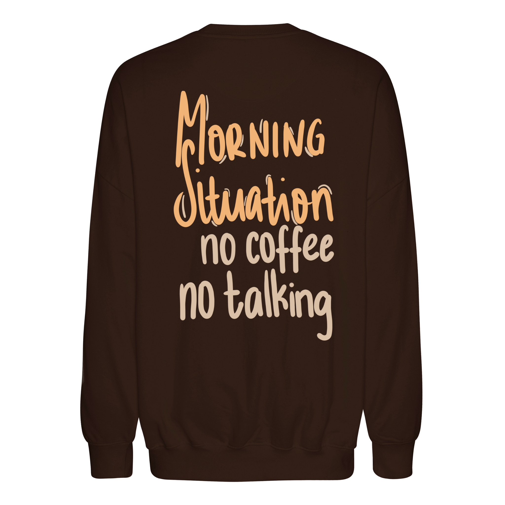 Oversize Sweatshirt "Morning Situation"