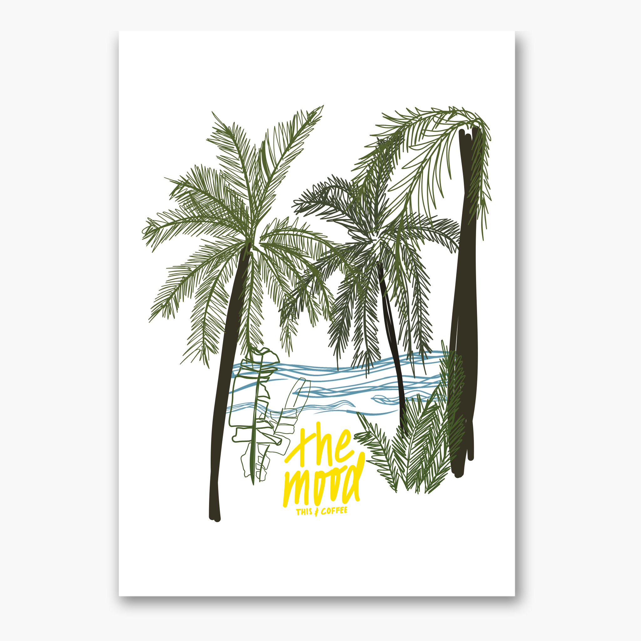 Postkarte "The Mood (new version)"