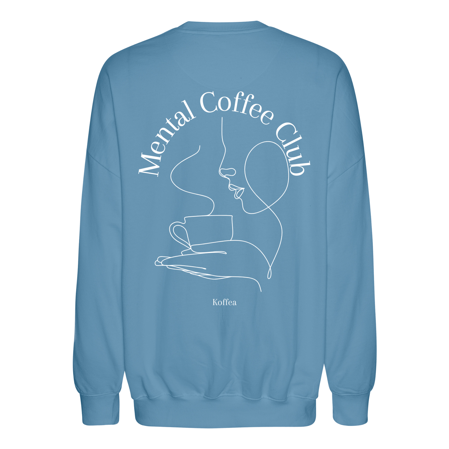 Einzelpiece - Oversize Sweatshirt - "Mental Coffee Club"