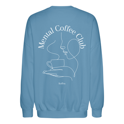 Einzelpiece - Oversize Sweatshirt - "Mental Coffee Club"
