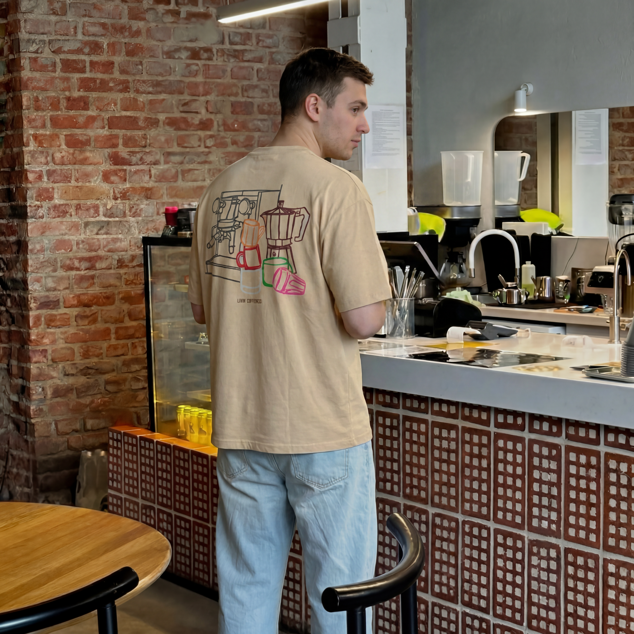 Oversize Shirt "Livin&