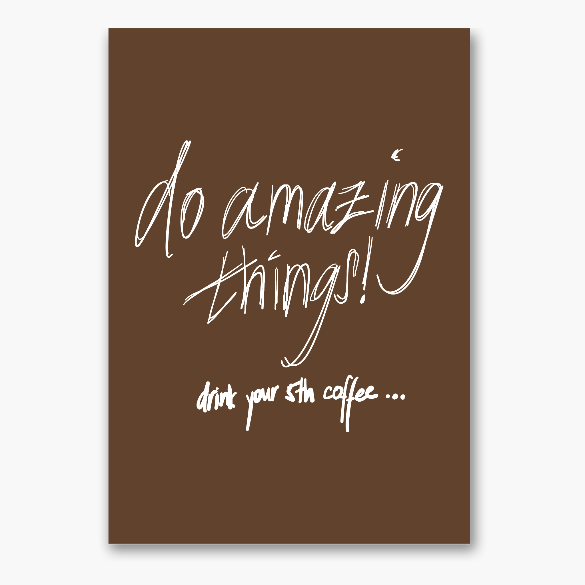 Poster "5th Coffee"