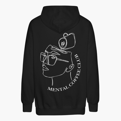 Oversize Hoodie "Mental Coffee Club (new version)"