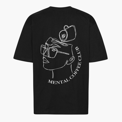 Oversize Shirt "Mental Coffee Club (new version)"