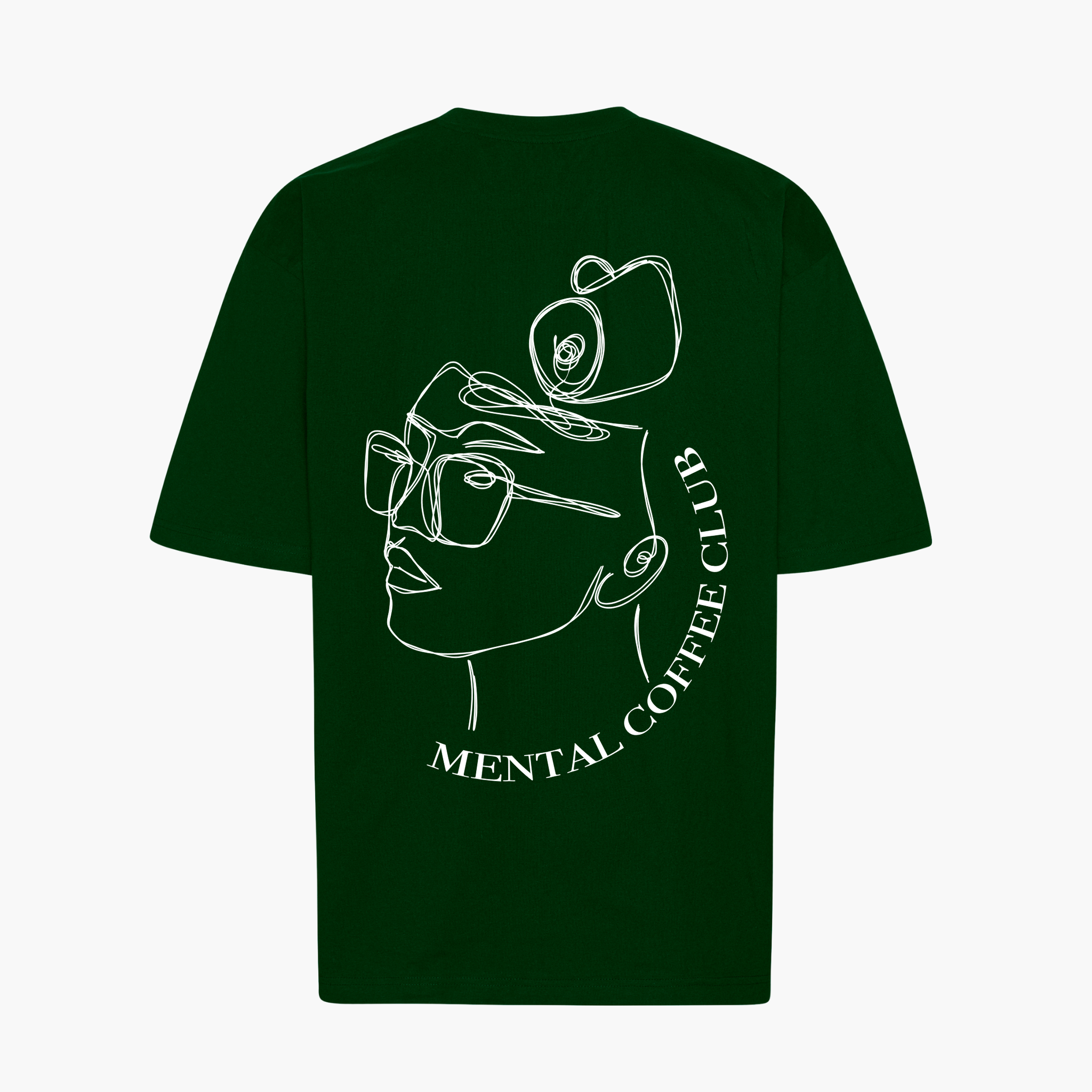 Oversize Shirt "Mental Coffee Club (new version)"