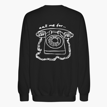 Oversize Sweatshirt "Coffee Call"