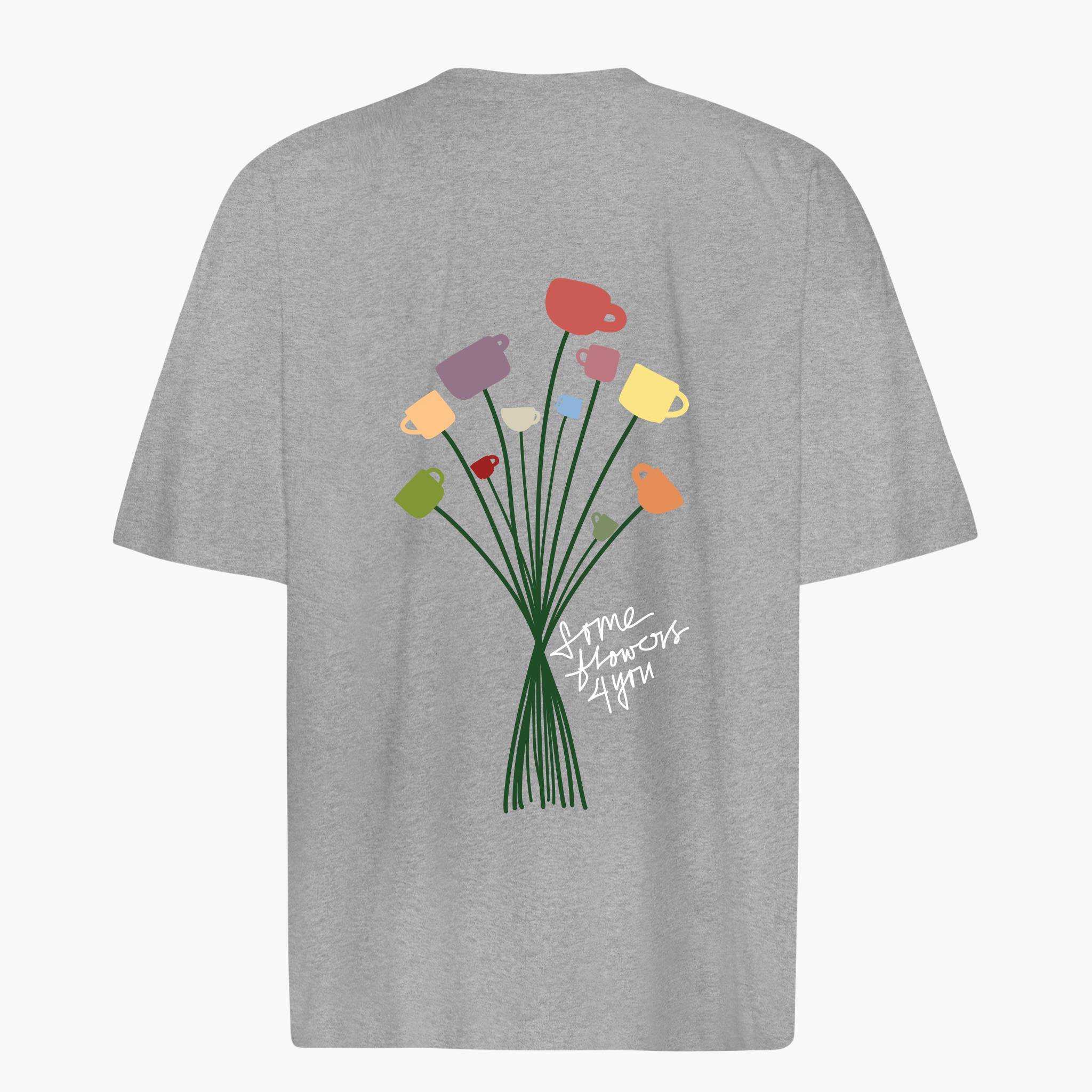 Oversize Shirt "Tassenstrauß"