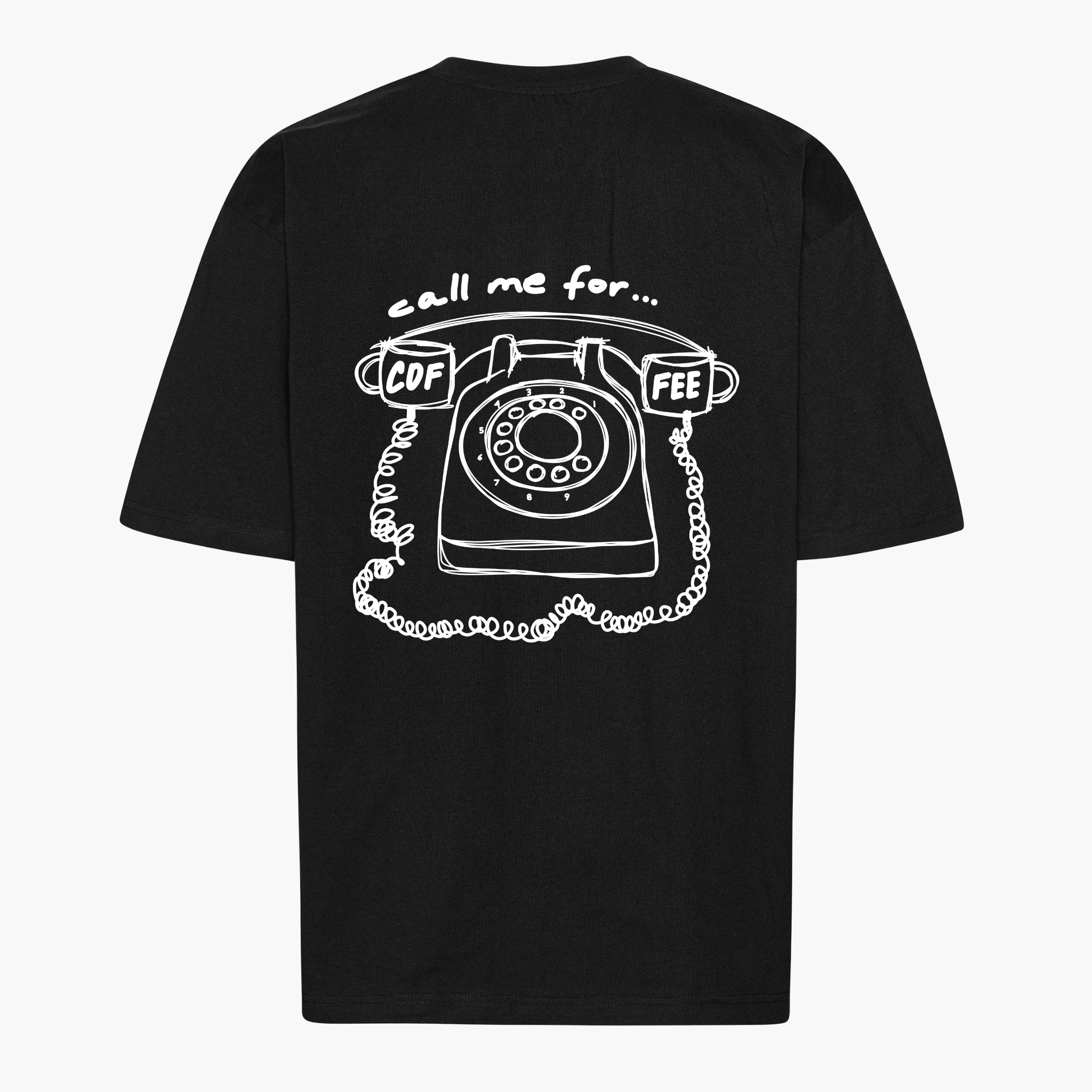 Oversize Shirt "Coffee Call"