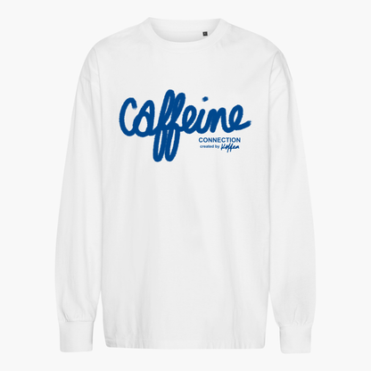 Einzelpiece - Oversize Longsleeve - "Caffeine Connection"