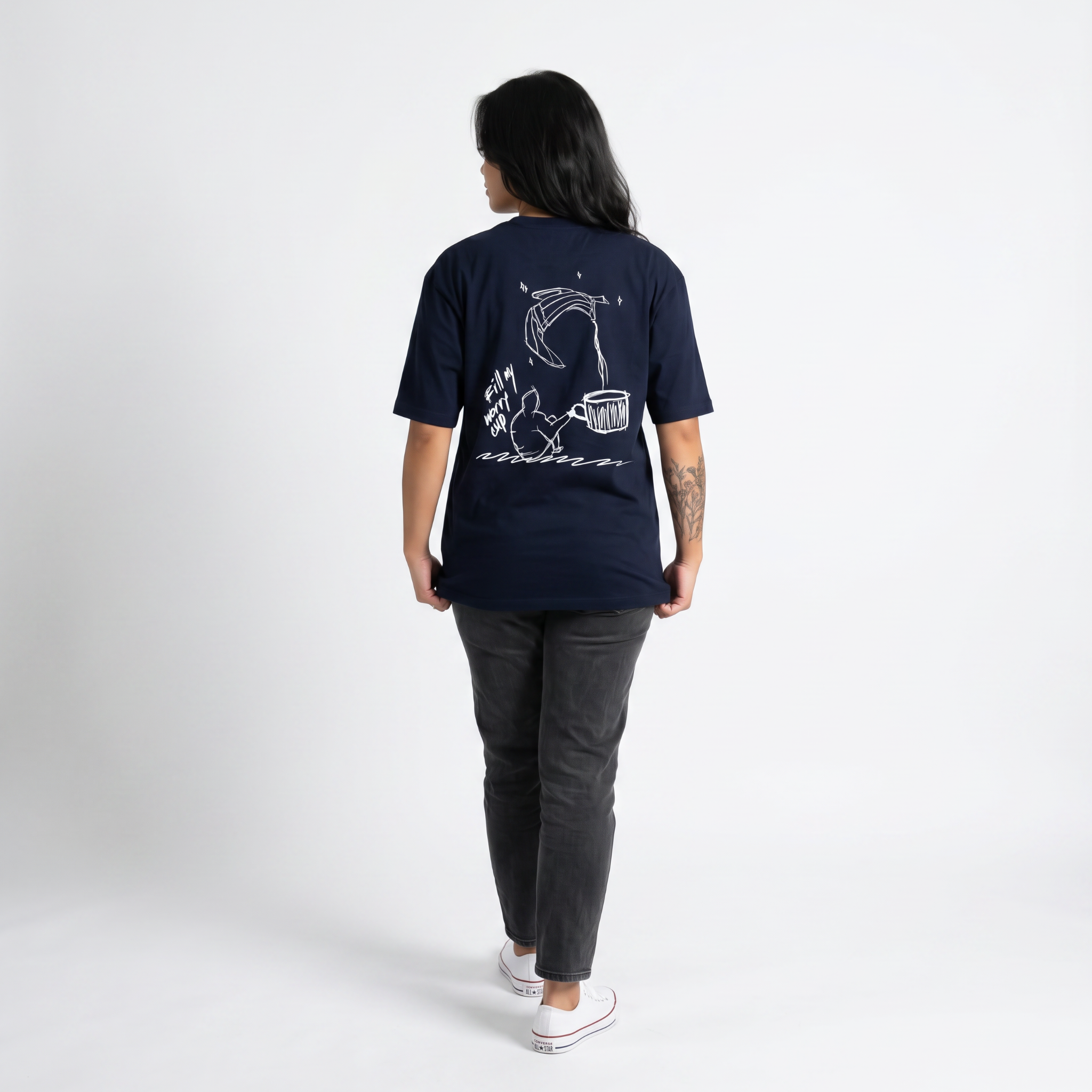 Oversize Shirt "Worry Cup"