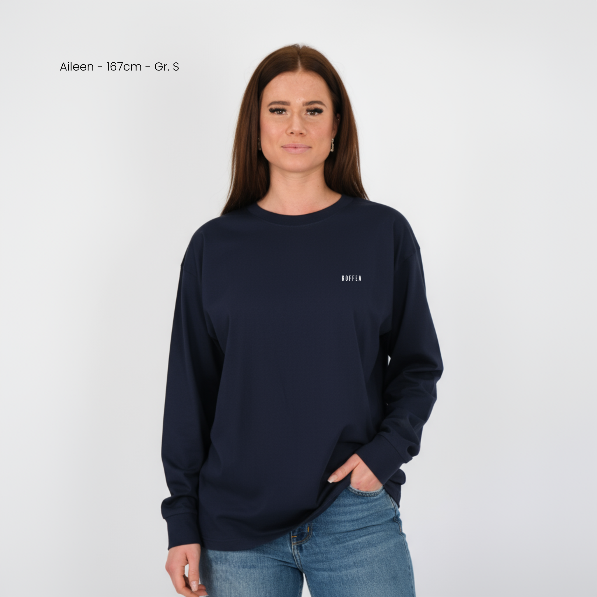 Unisex Oversize Longsleeve &quot;coffee order&quot;