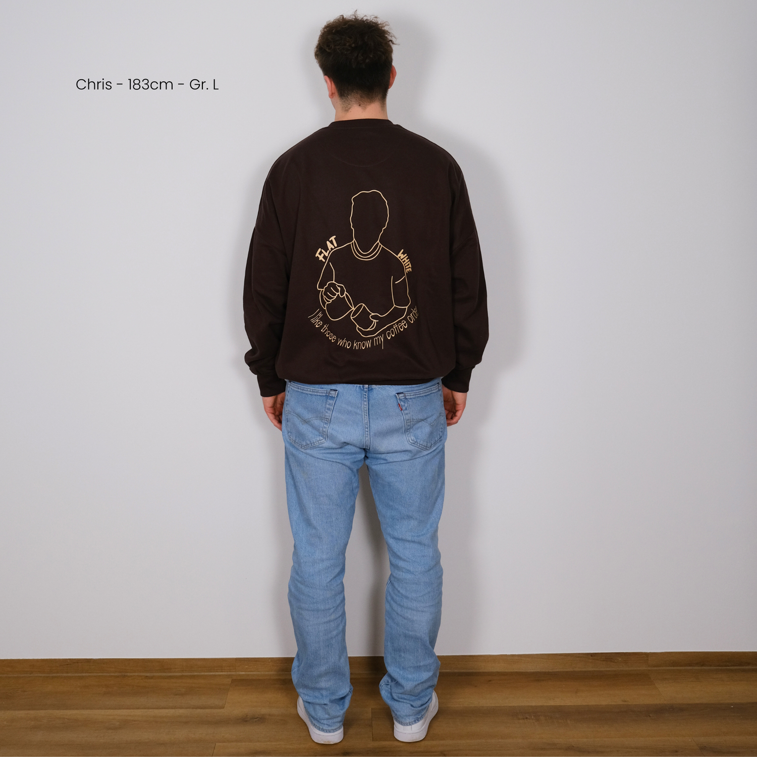 Unisex Oversize Sweatshirt &quot;Flat White&quot;