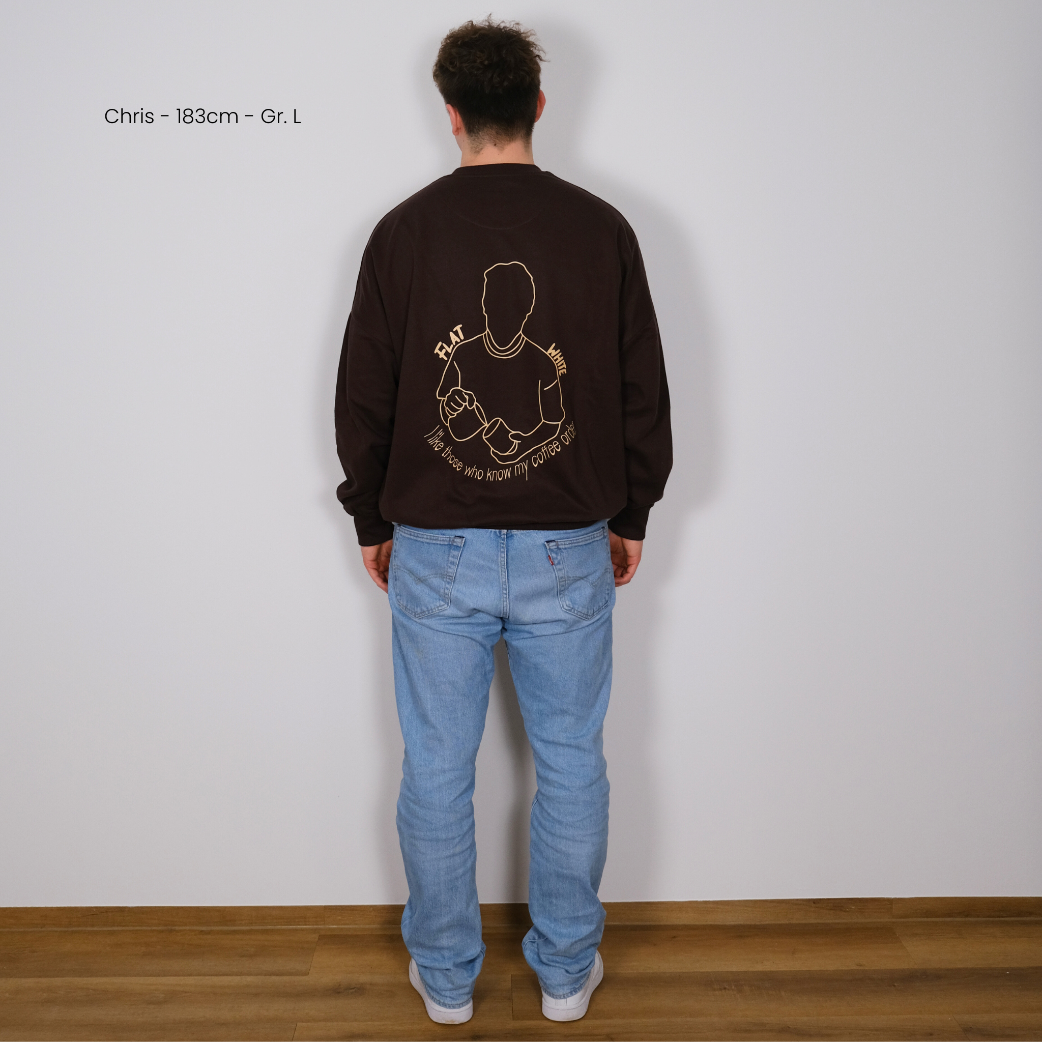 Unisex Oversize Sweatshirt &quot;Flat White&quot;