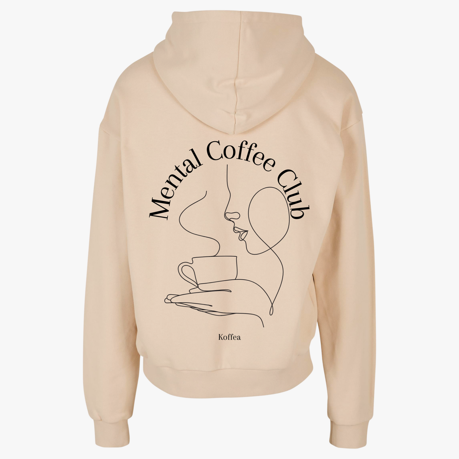 MENTAL COFFEE CLUB - Unisex Oversize Hoodie