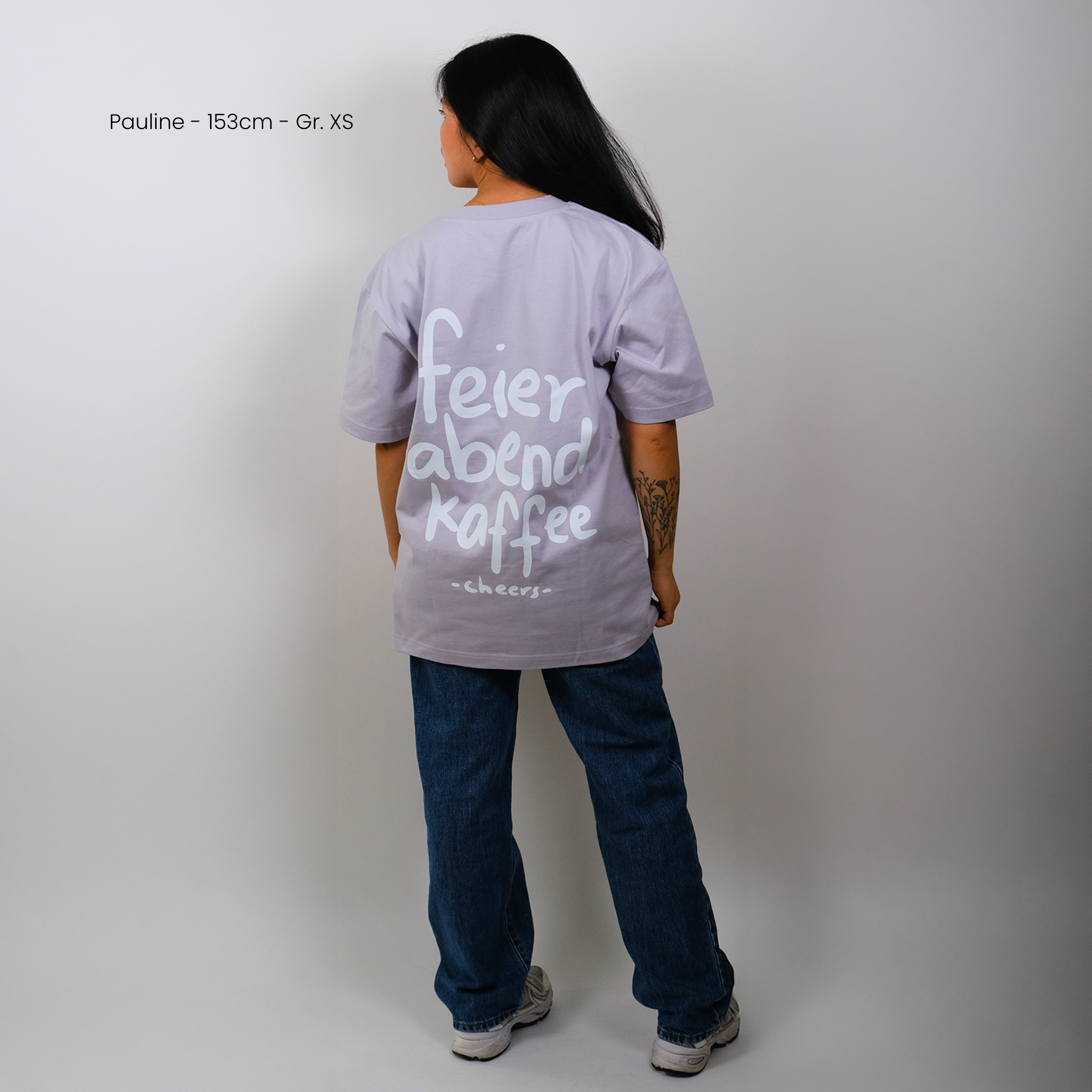 Unisex Oversize Shirt &quot;Feierabendkaffee&quot;