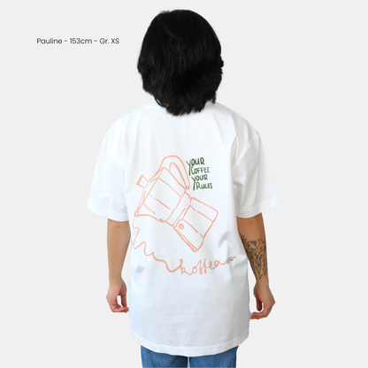 Unisex Oversize Shirt &quot;YOUR COFFEE, YOUR RULES&quot;