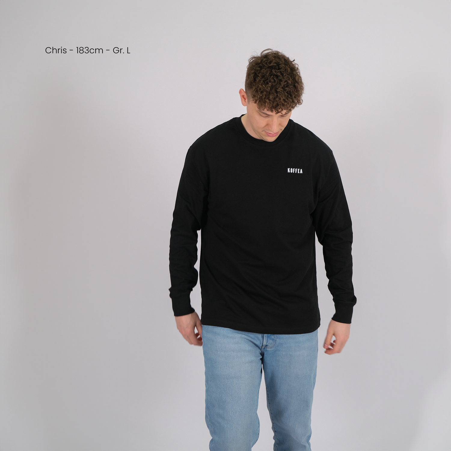 Unisex Oversize Longsleeve &quot;Have a good coffee&quot;