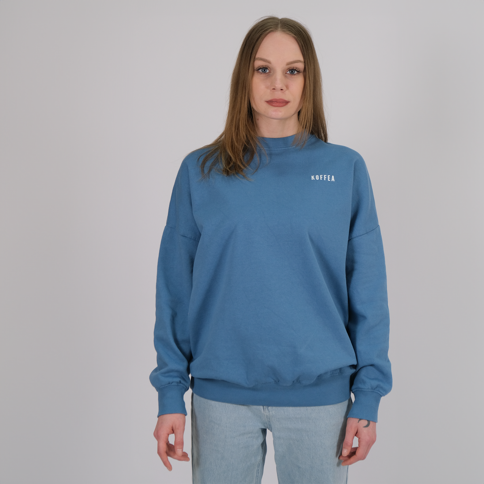 Einzelpiece - Oversize Sweatshirt - "Mental Coffee Club"