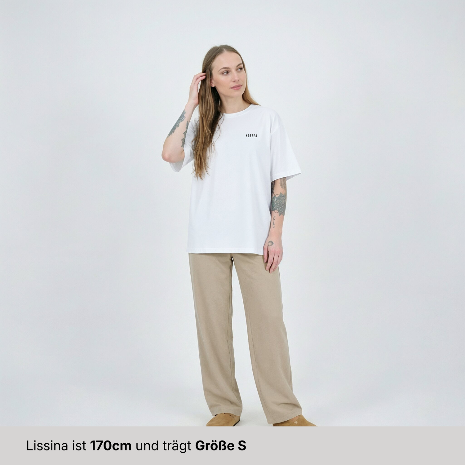 Einzelpiece - Oversize Shirt - "Coffee Morning" White