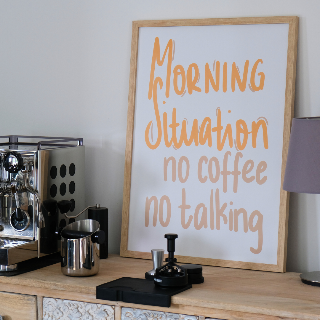 Poster &quot;Morning Situation&quot;