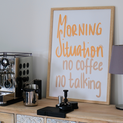 Poster &quot;Morning Situation&quot;