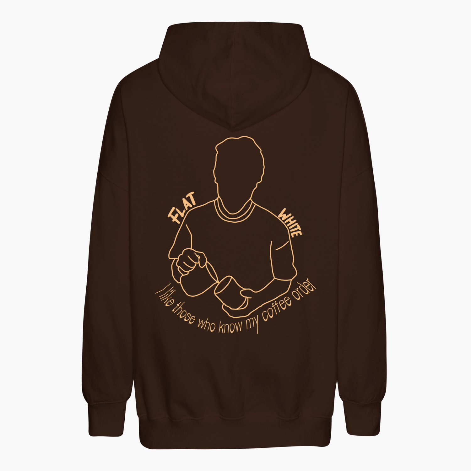 Unisex Oversize Hoodie &quot;Flat White&quot;