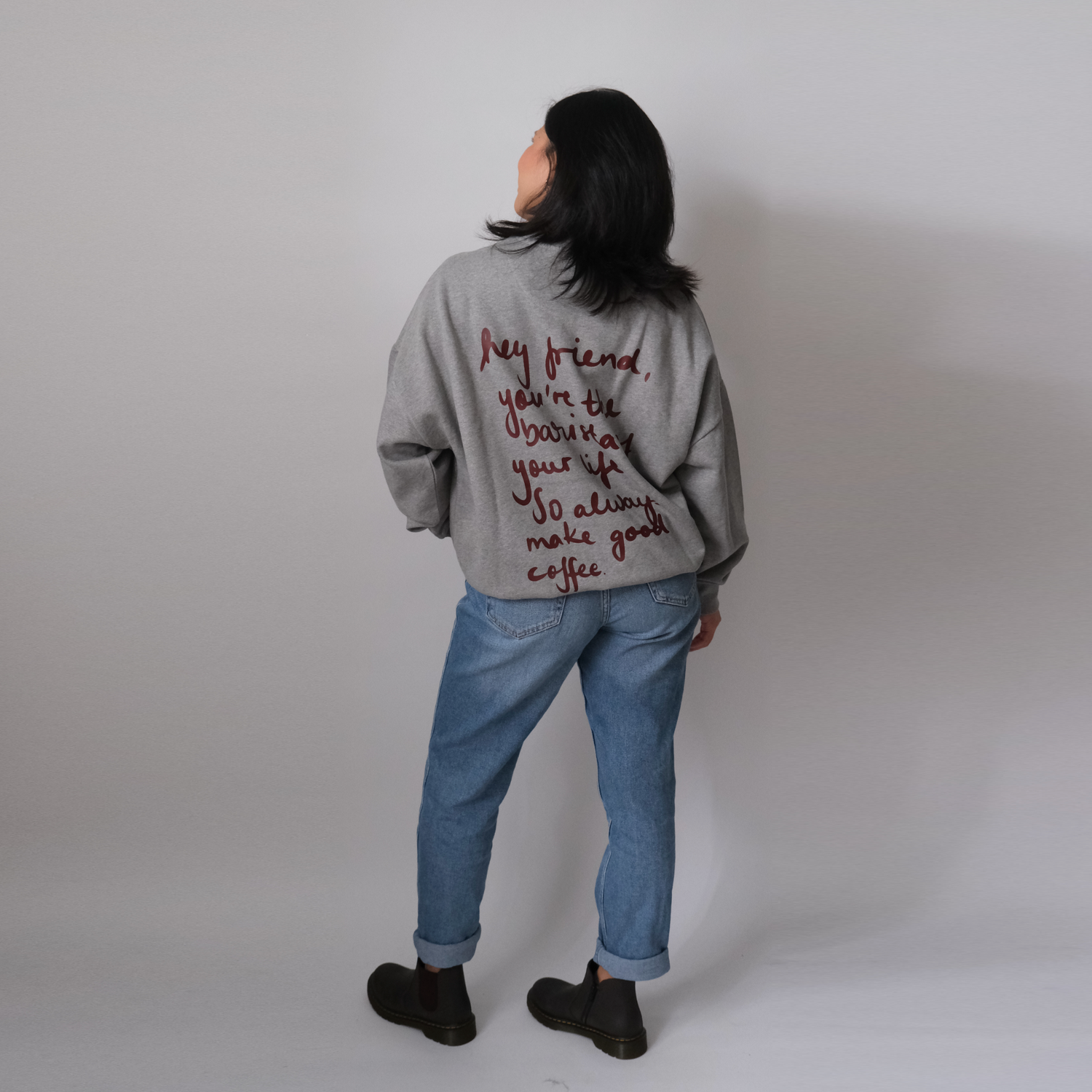 COFFEE LETTER - Unisex Oversize Sweatshirt