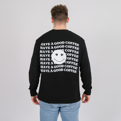 Unisex Oversize Longsleeve &quot;Have a good coffee&quot;