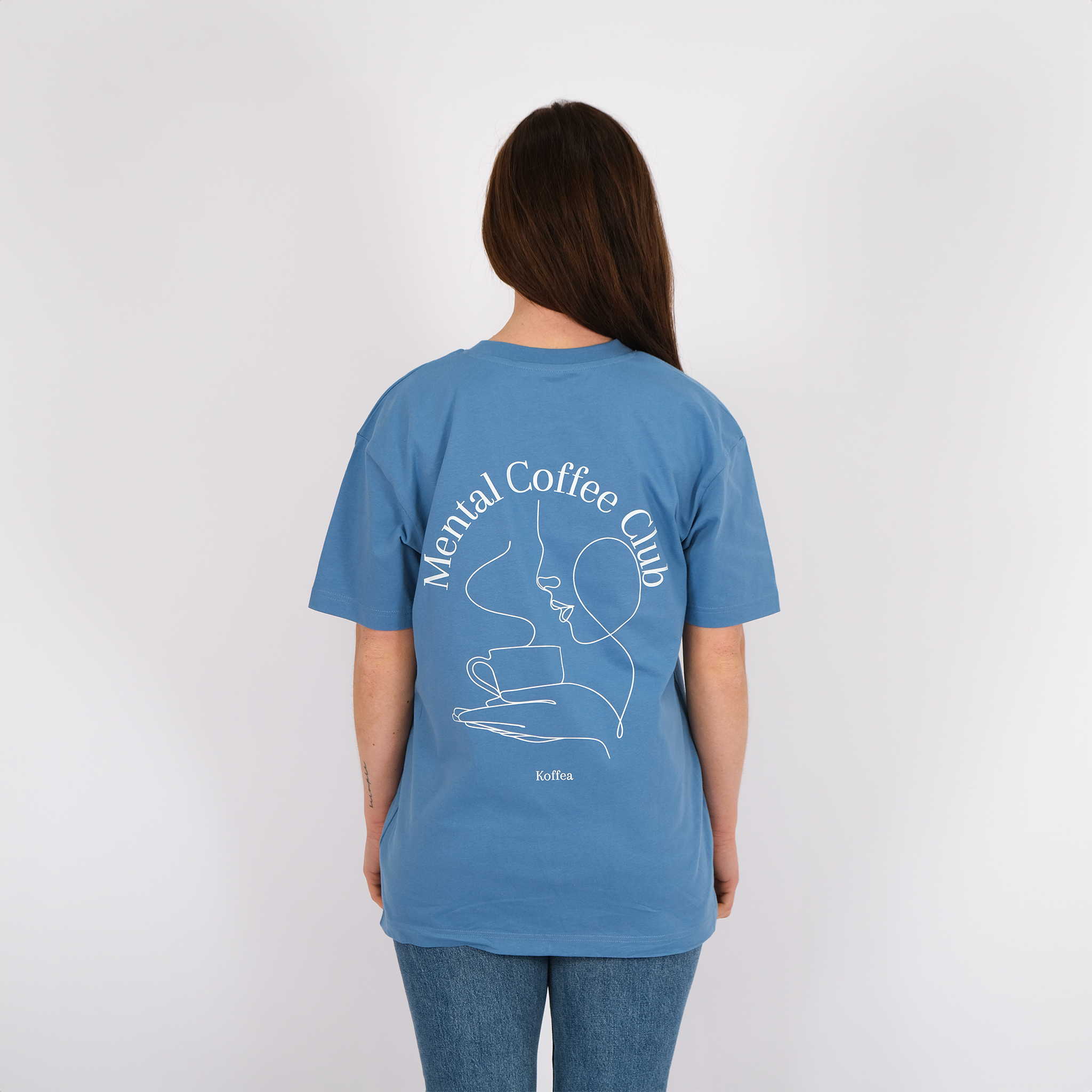 Oversize Shirt "Mental Coffee Club"